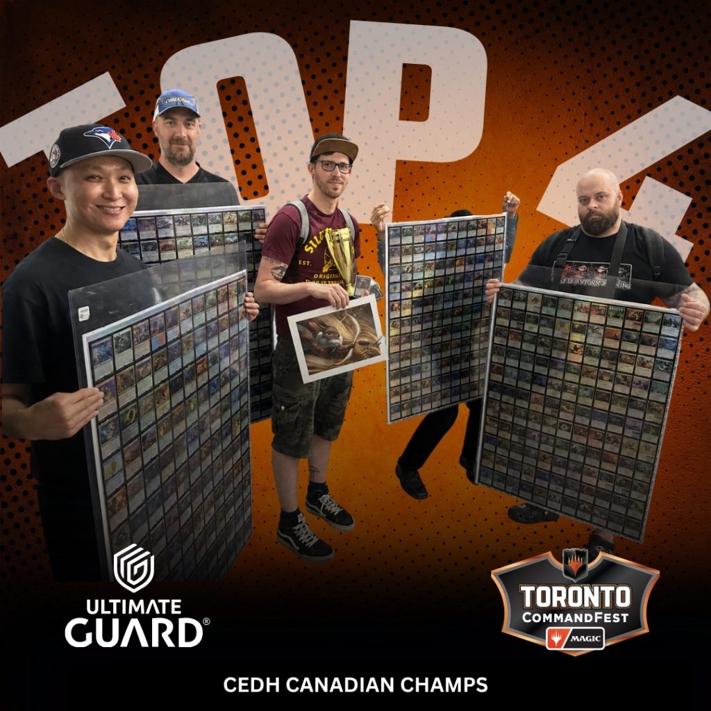 An event winner at F2F Tour Toronto CommandFest 2026