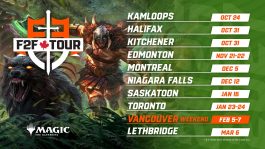 New F2F Tour dates for MTG 2026-2027 Round 3